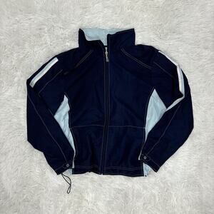 Vintage navy / multi blue lightweight jacket